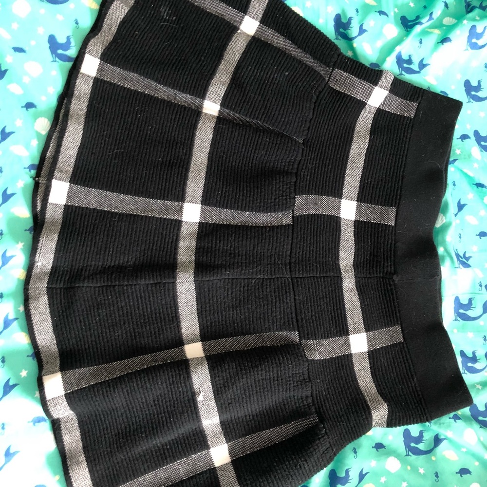 Plaid skirt